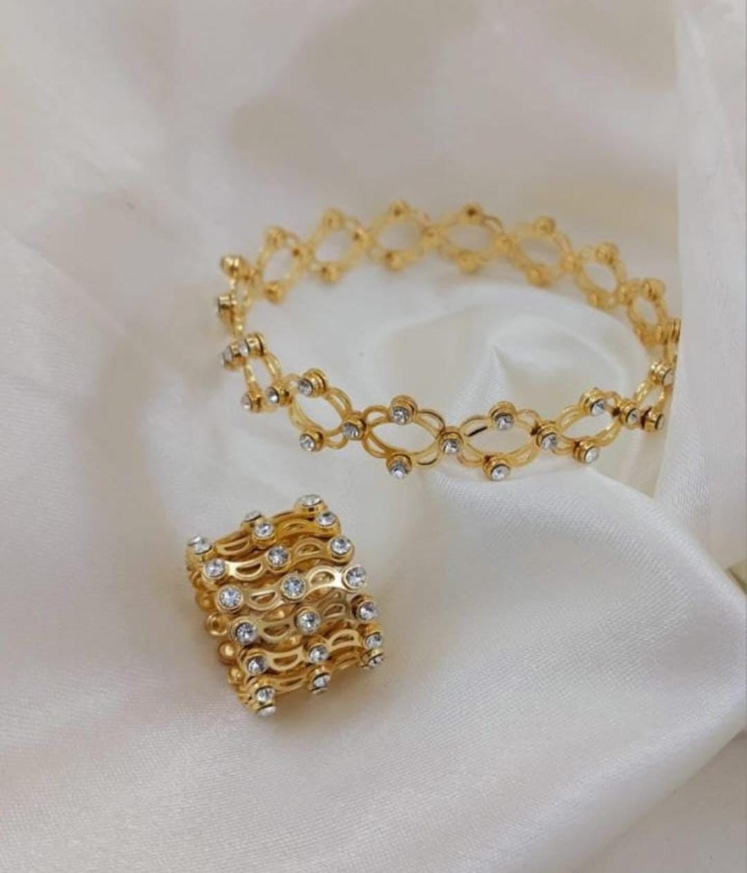 Bracelet-Converting Ring-bracelet with ring Pakistan