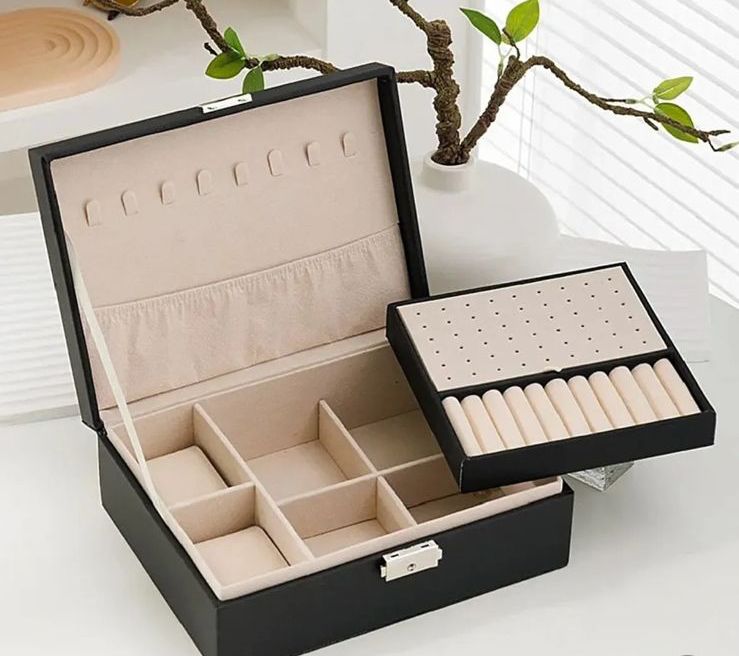 Jewellery Orgainzer Single Layer -jewellery storage box Pakistan