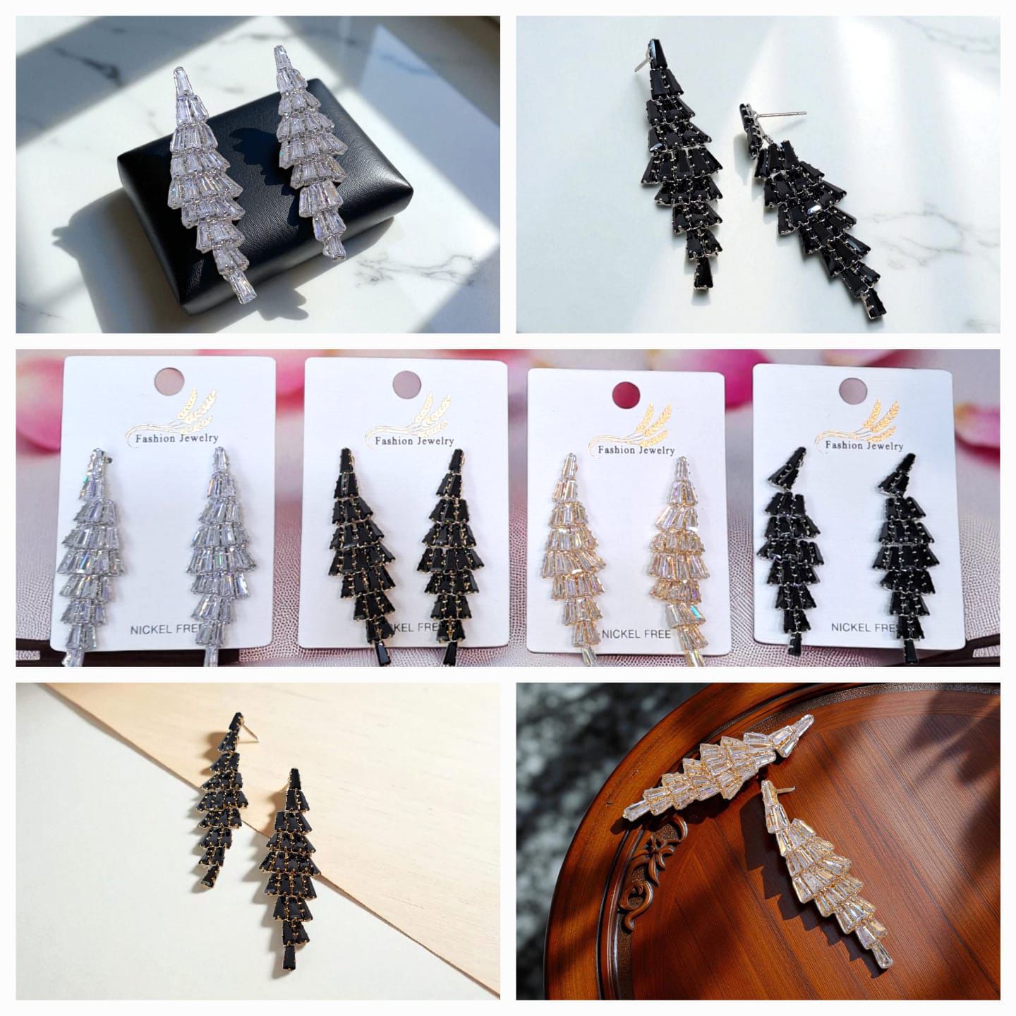 Elegant Long Earrings Collection-fancy earrings for girls
