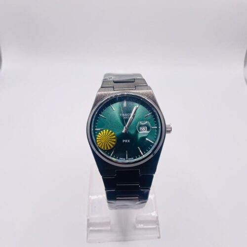 Tissot Premium Green Dial Stainless Steel Men’s Watch – PRX Style