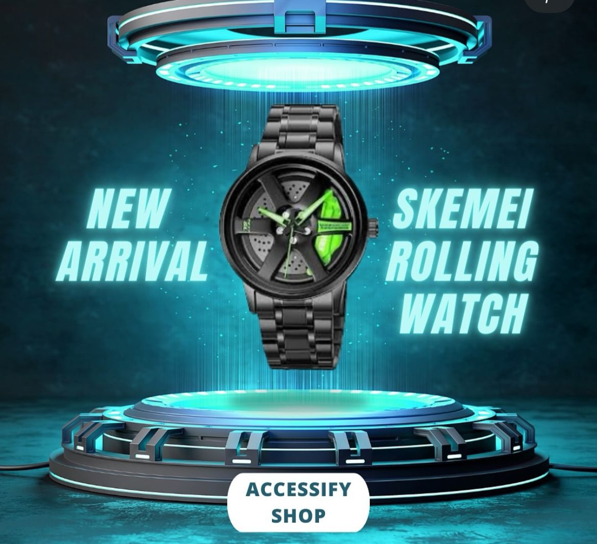 Skymei Rotating Watch -stainless steel watches Pakistan