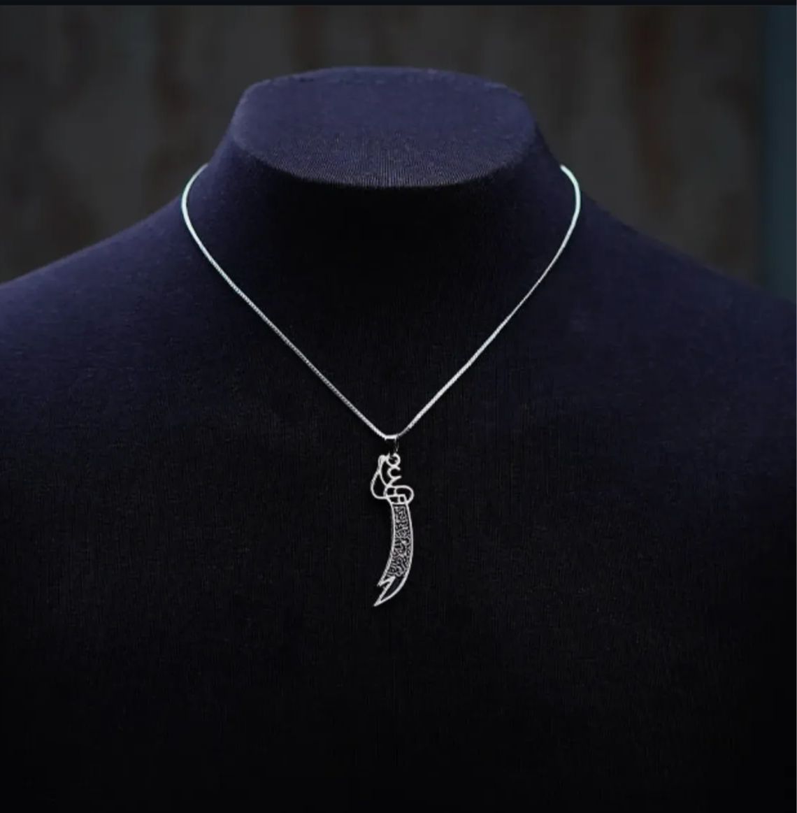 Zulfiqar Sword Pendants -jewellery Pakistan