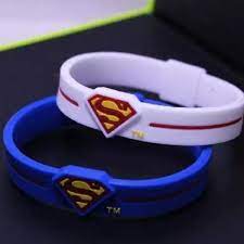 Superman Bands-pack of three -wrist band for gym