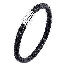 Black Wrist Bands -leather wrist band Pakistan