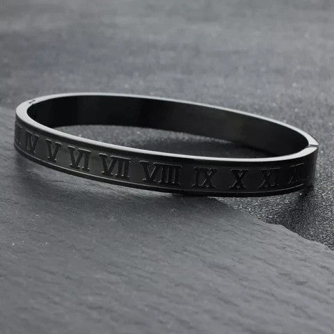 The Roman Numeral Bangle -fashion jewellery online